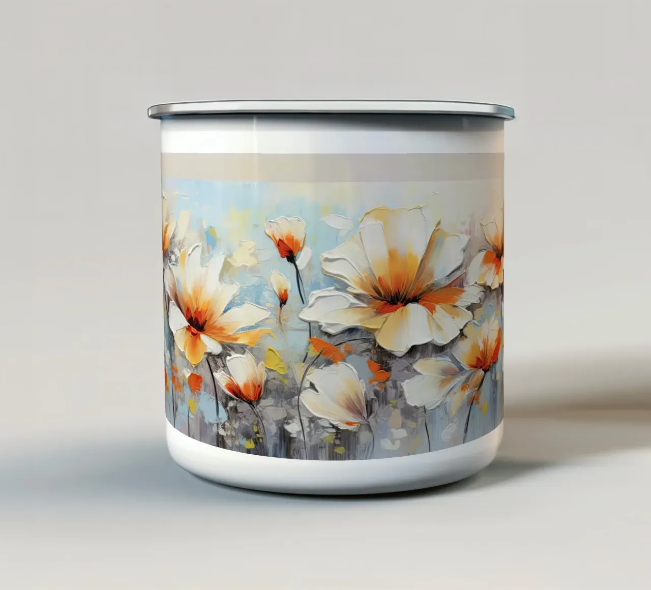 Arte da parete di Imagine tazza in smalto da Imagine