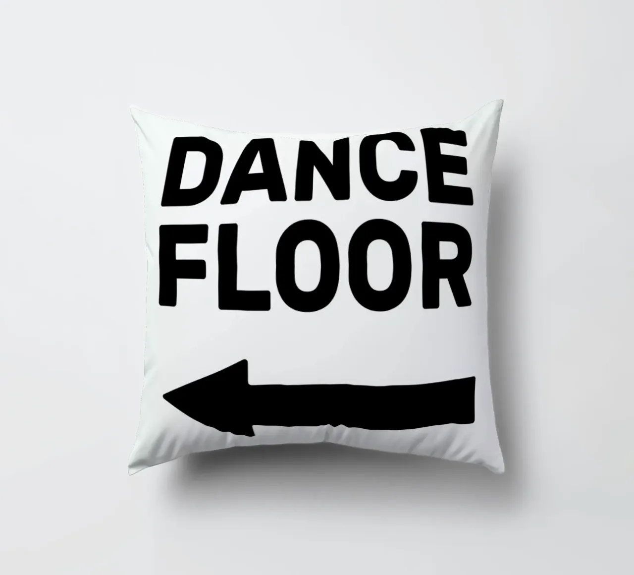 Dancefloor (Arrow Left) cuscino da The Native State