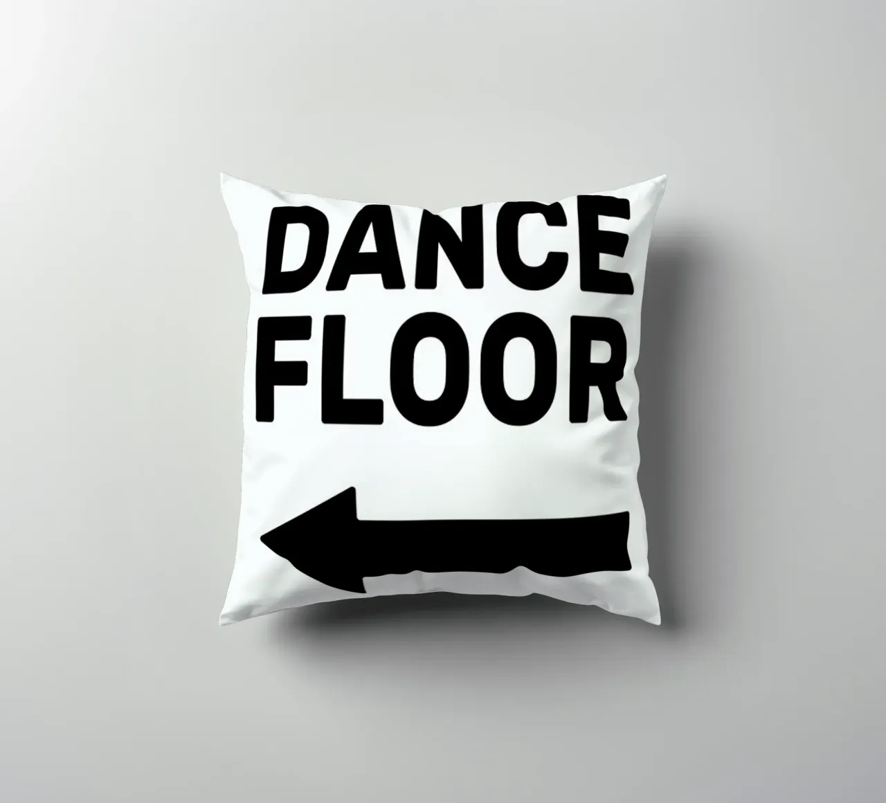 Dancefloor (Arrow Left) cuscino da The Native State