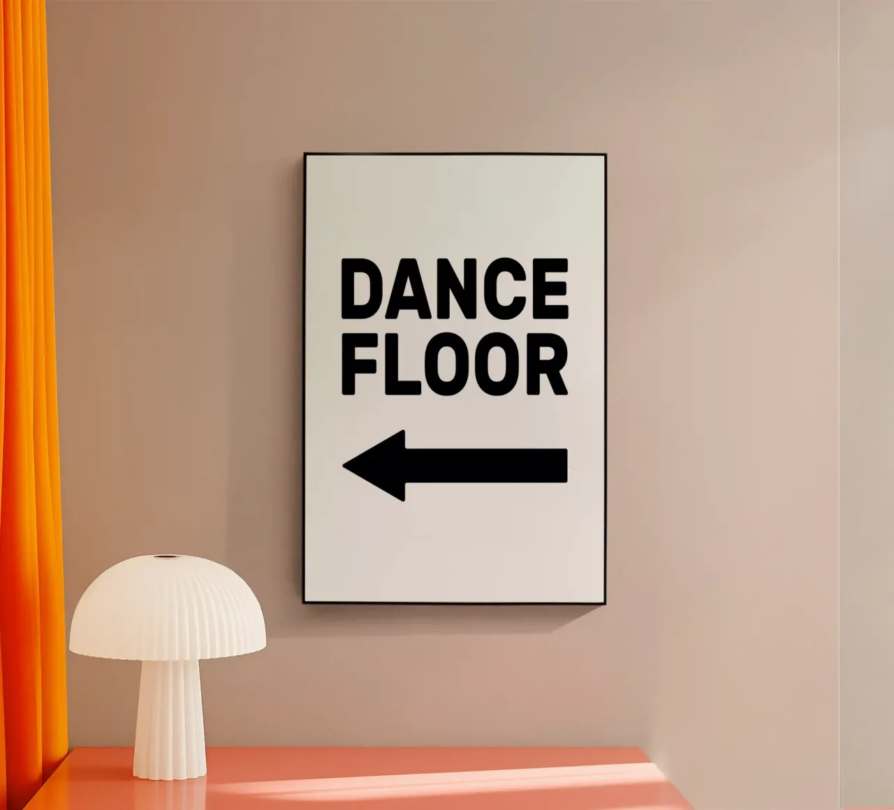 Dancefloor (Arrow Left) plexiglass da The Native State