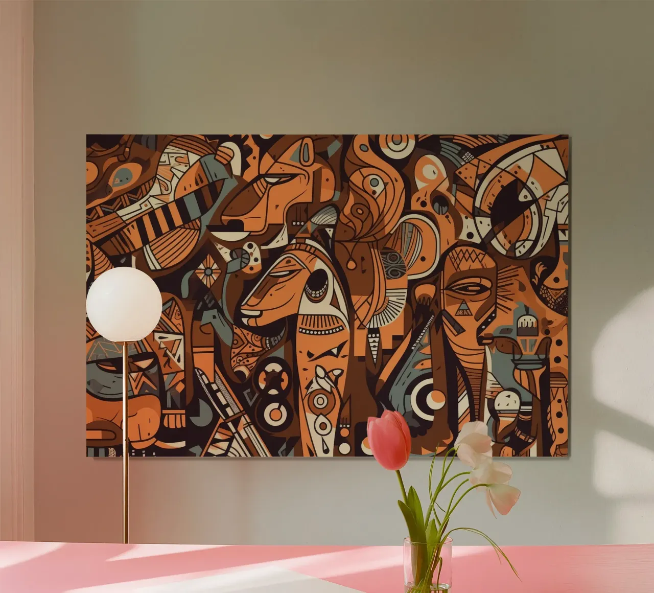 Arte da parete di Imagine poster con telaio in plastica da Imagine