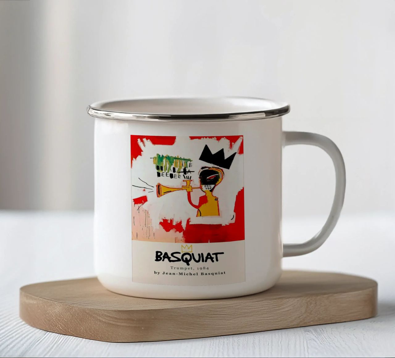 Tromba 1984 Michel tazza in smalto da Mr.George