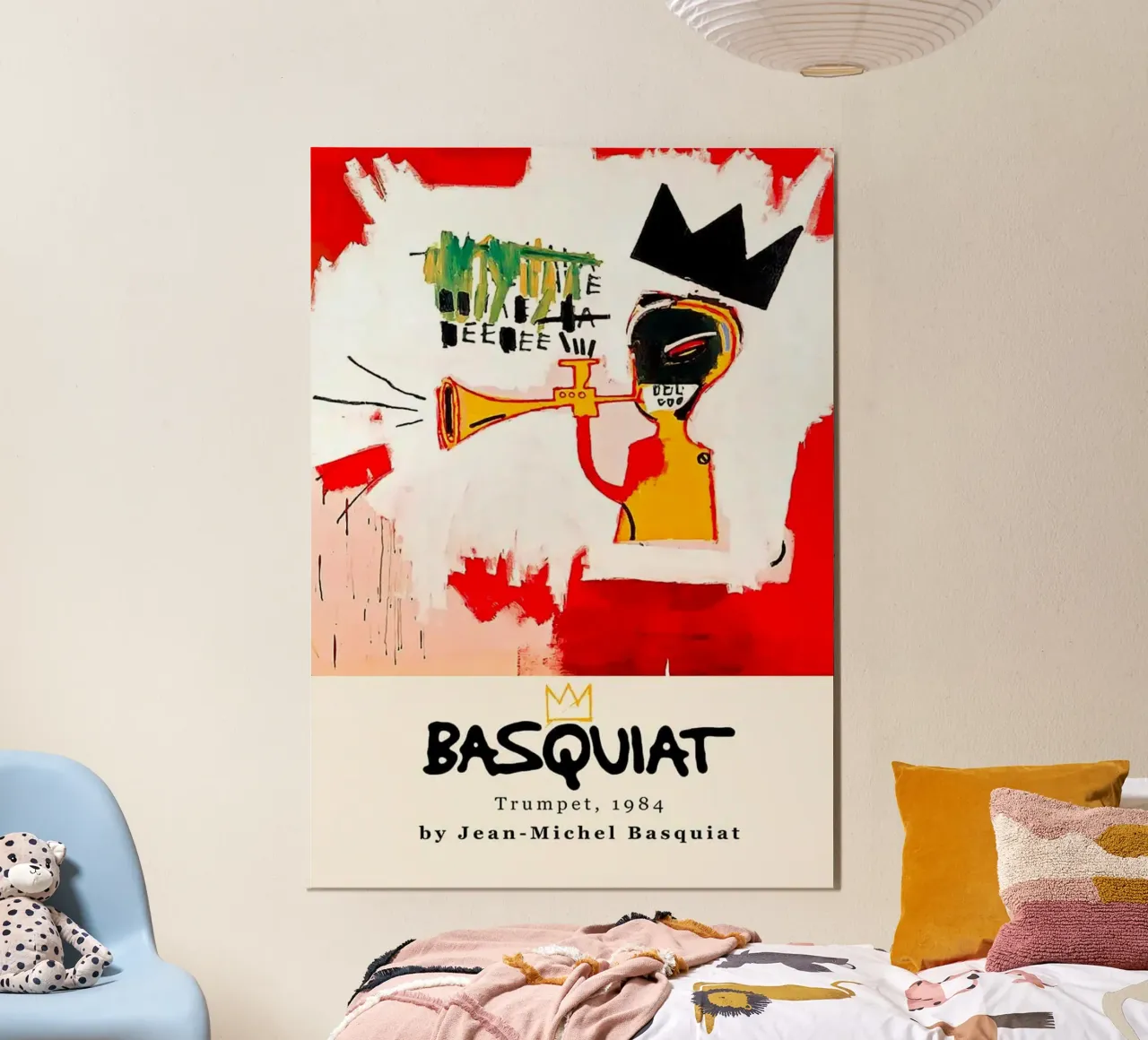 Tromba 1984 Michel poster con telaio in legno da Mr.George