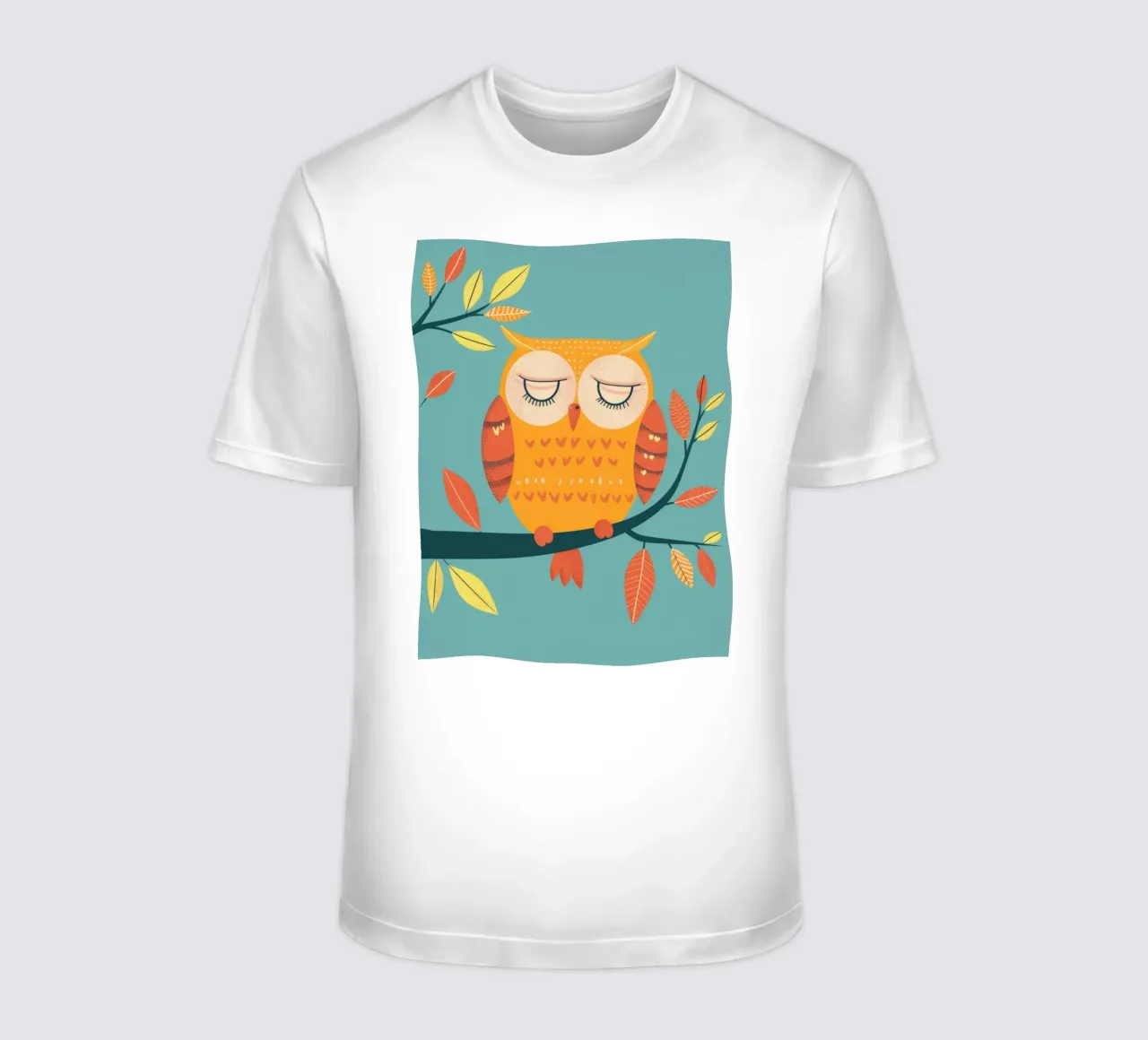 sonnacchiosi Gufi stravaganti e zampe giocose t-shirt da DesignDoodle