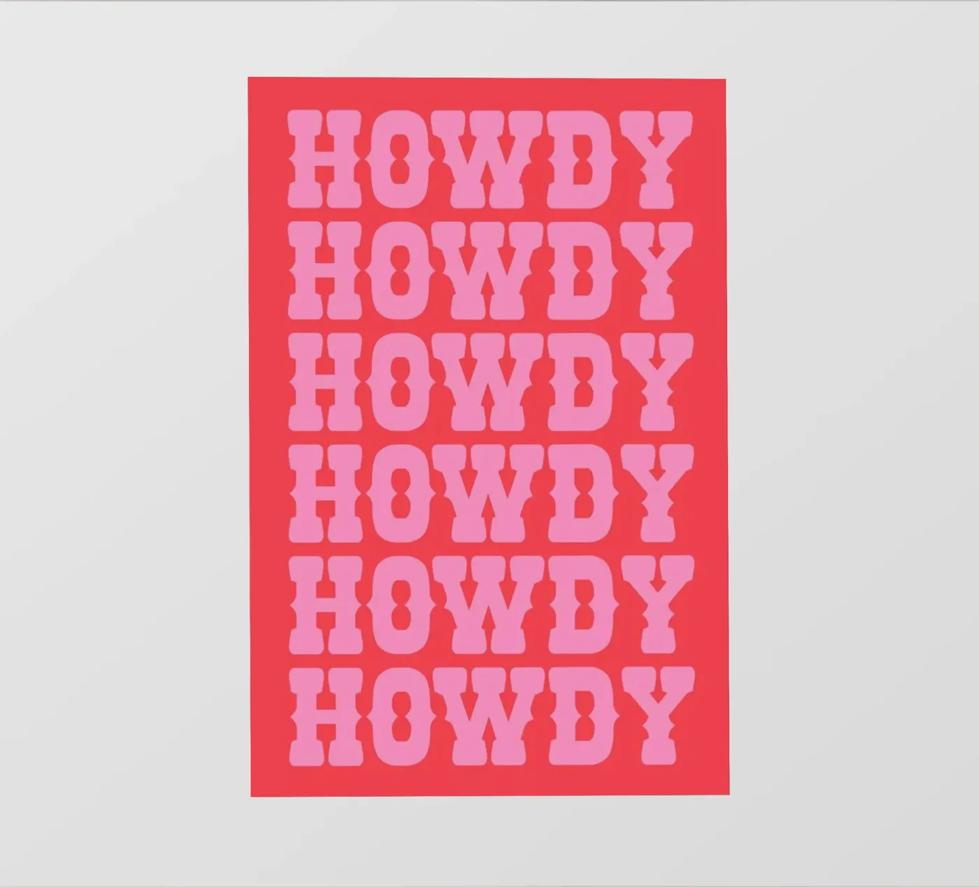 Howdy 2 pellicola backlit da Pure