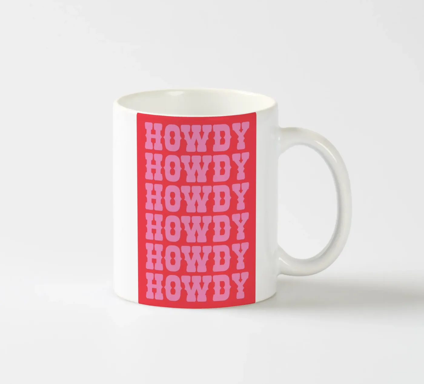 Howdy 2 ceramic mug by Pure