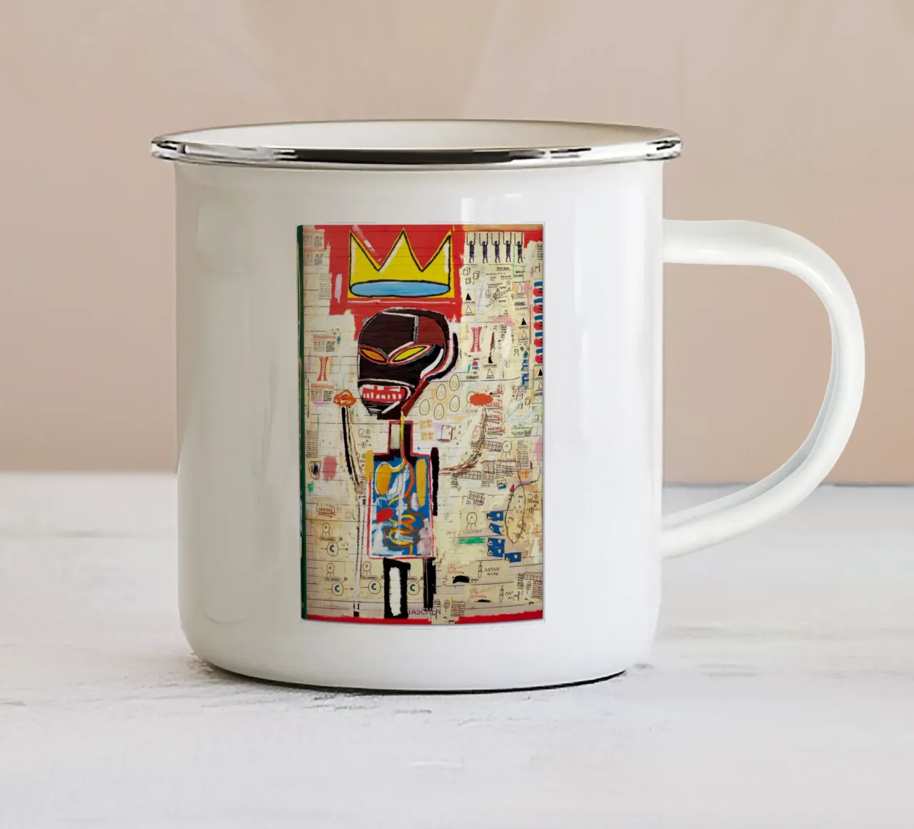 Pittura Abstrack Michel tazza in smalto da Mr.George