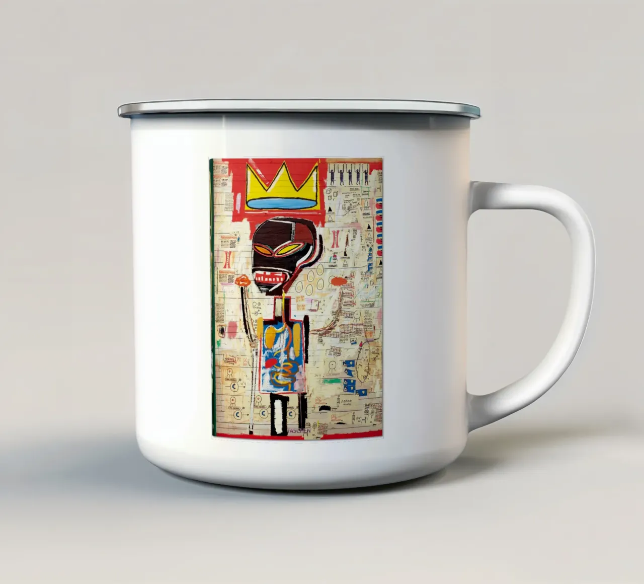 Pittura Abstrack Michel tazza in smalto da Mr.George