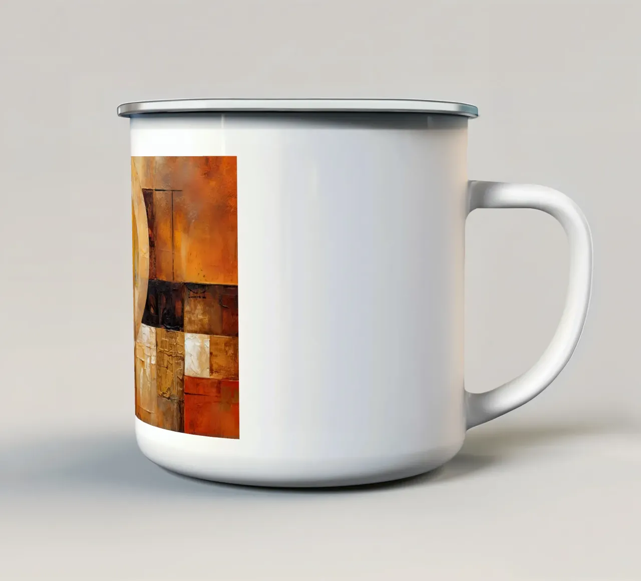 Arte da parete di Imagine tazza in smalto da Imagine