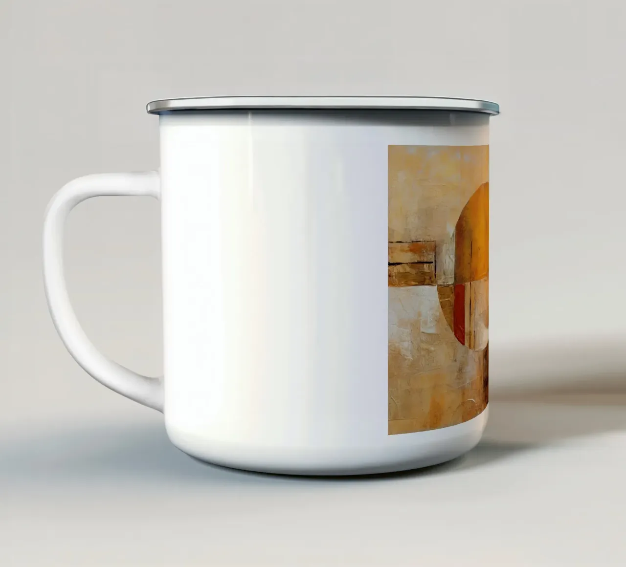 Arte da parete di Imagine tazza in smalto da Imagine