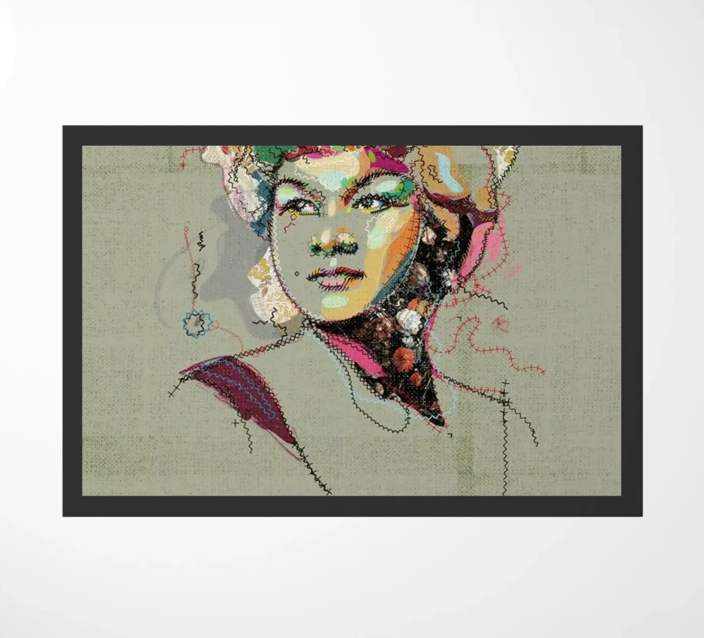 Etta Portrait deurmat van Carlos Quitério