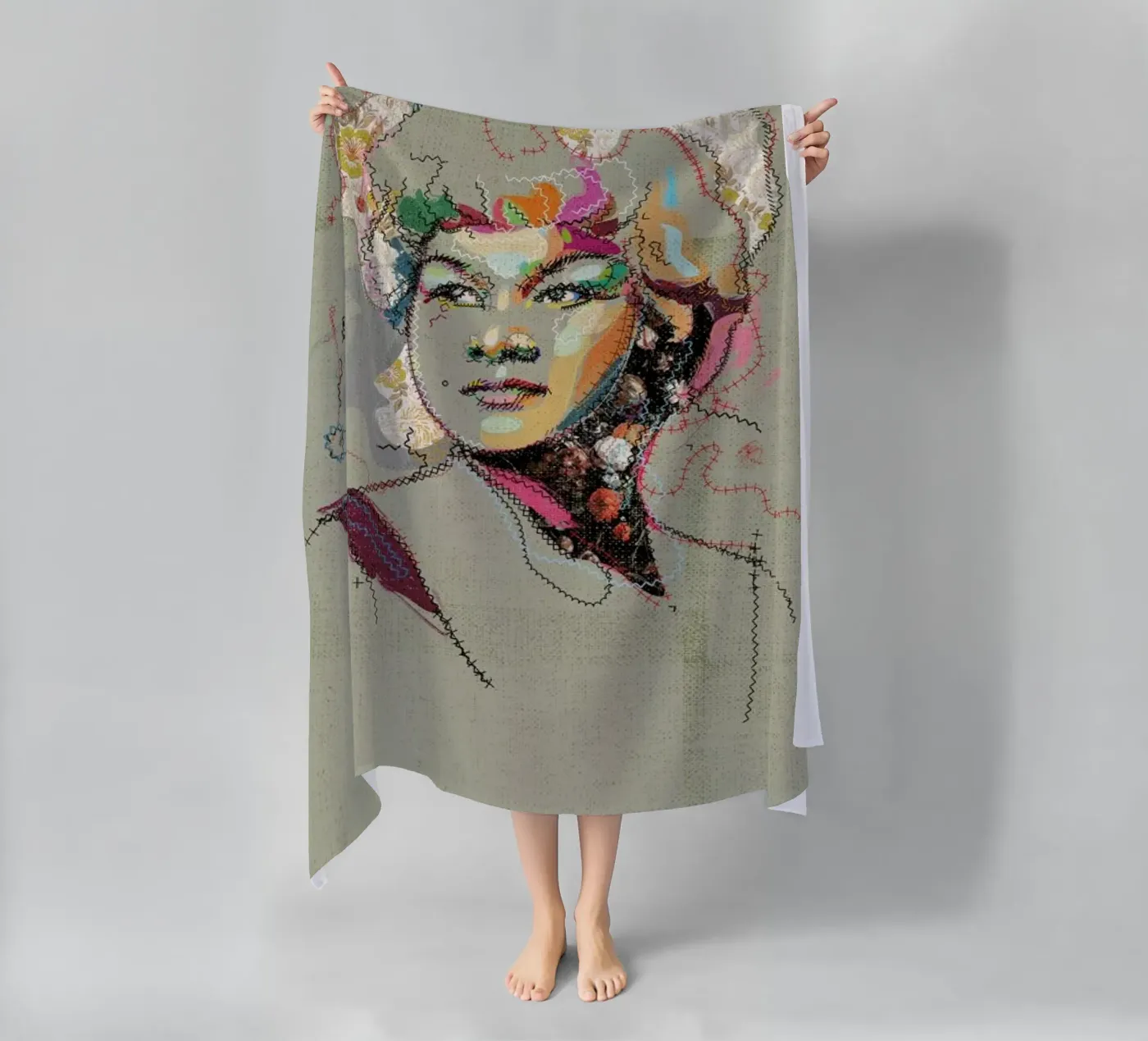 Etta Portrait telo mare da Carlos Quitério