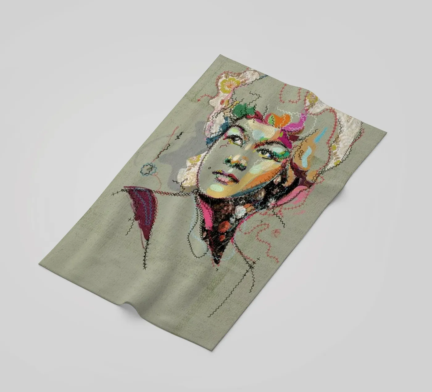 Etta Portrait telo mare da Carlos Quitério