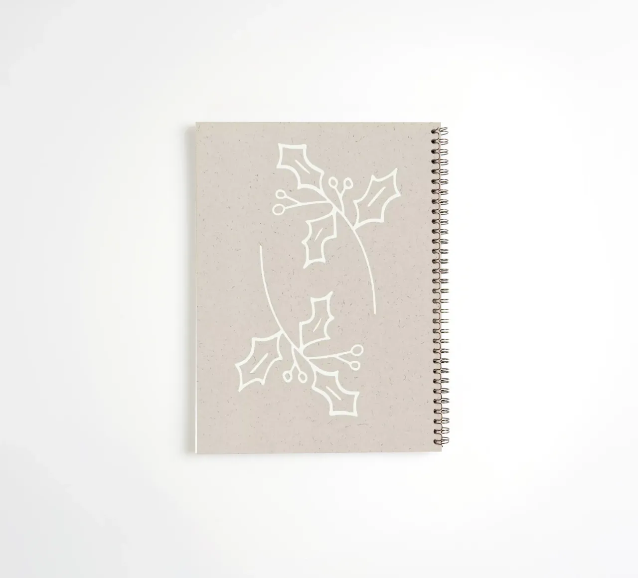 Ilex spiral notebook by KRUTH DESIGN