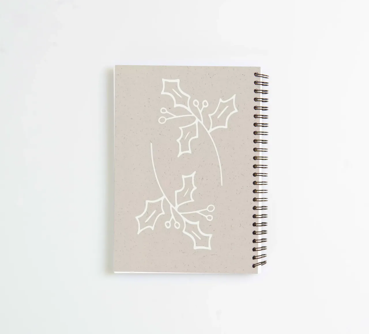 Ilex spiral notebook by KRUTH DESIGN