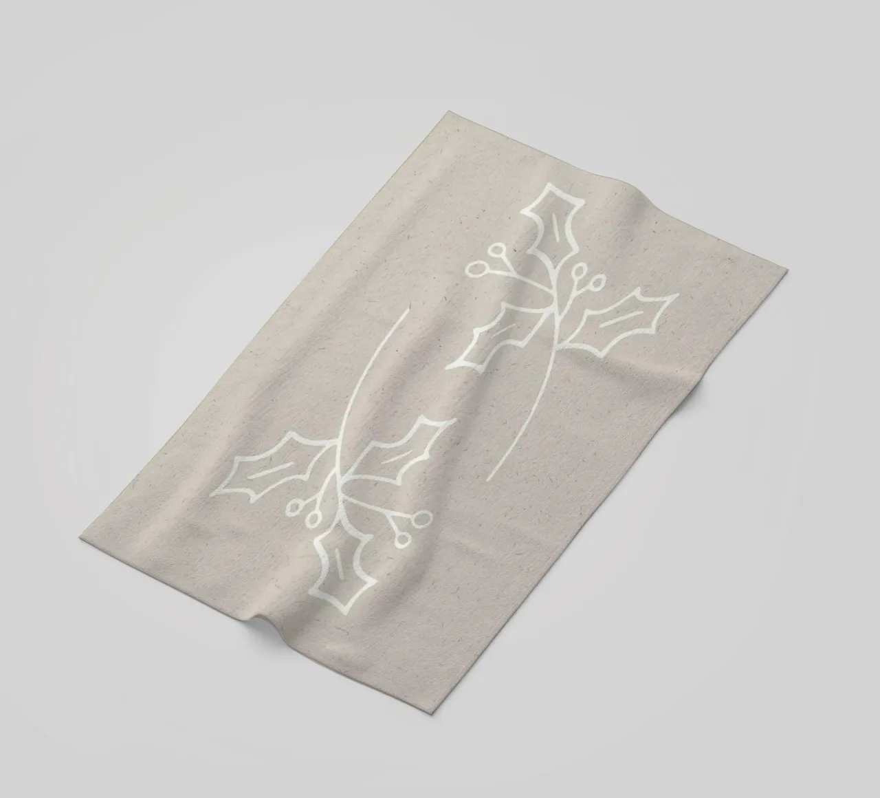 Ilex beach towel by KRUTH DESIGN