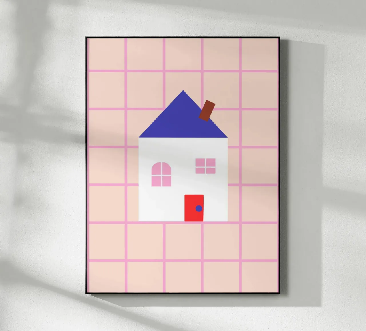 Cutie House acrylic glass by janamossmann