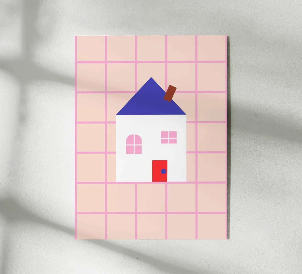 Cutie House acrylic glass by janamossmann