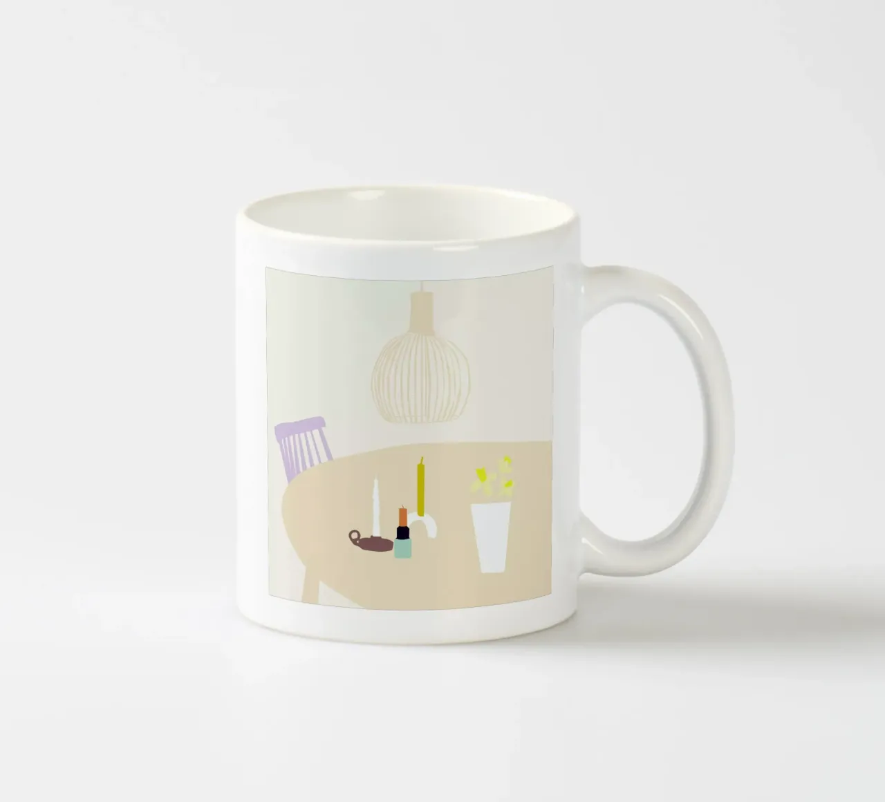 Nordic Living tazza in ceramica da Helena Ravenne