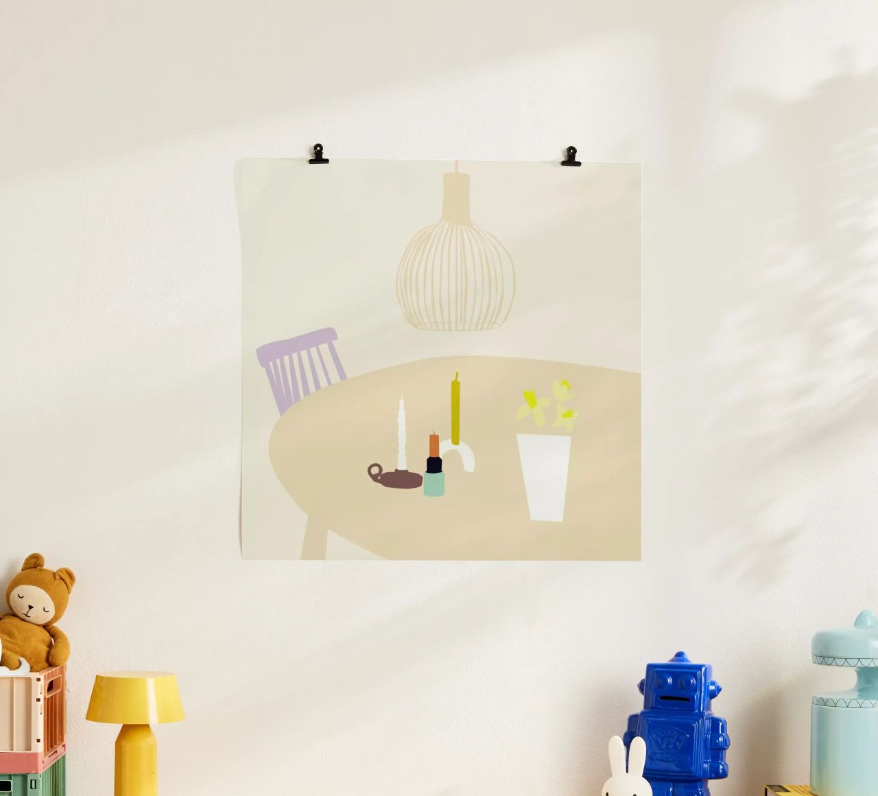 Nordic Living Poster von Helena Ravenne
