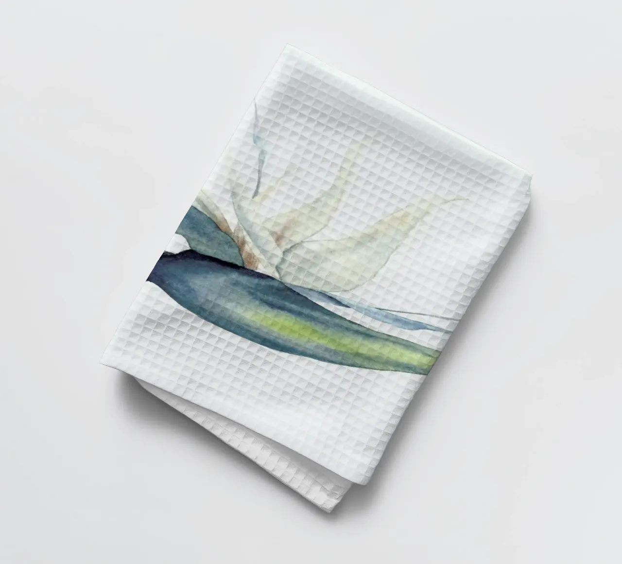 White Bird Of Paradise torchon de youdesignme