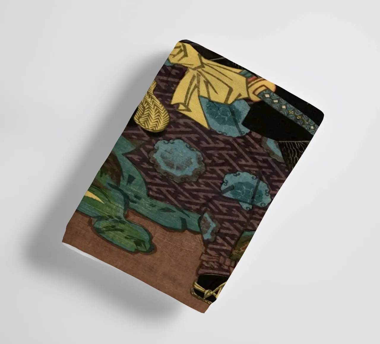 Samouraï combattant un serpent géant - Ukiyo-e japonais d'époque serviette de bain de Masterpieces Of Japanese Art