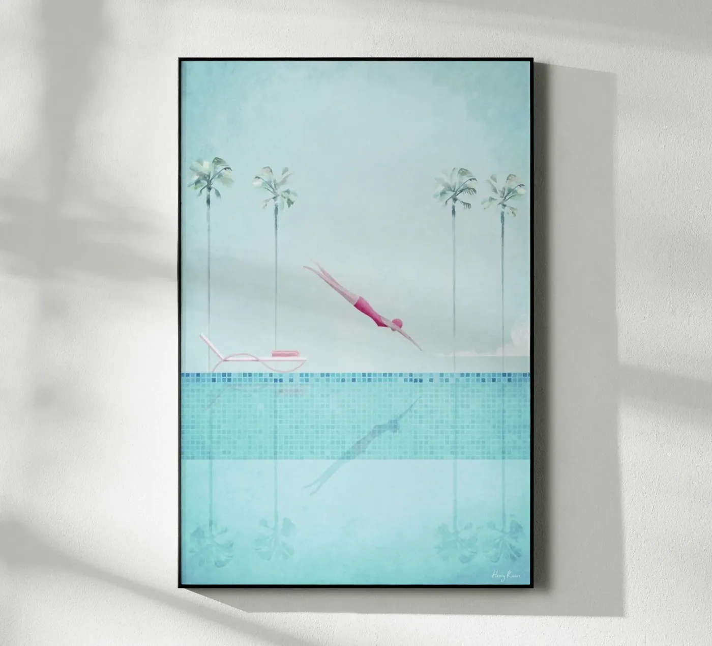 Swimming Pool Acryl-Glas von Henry Rivers