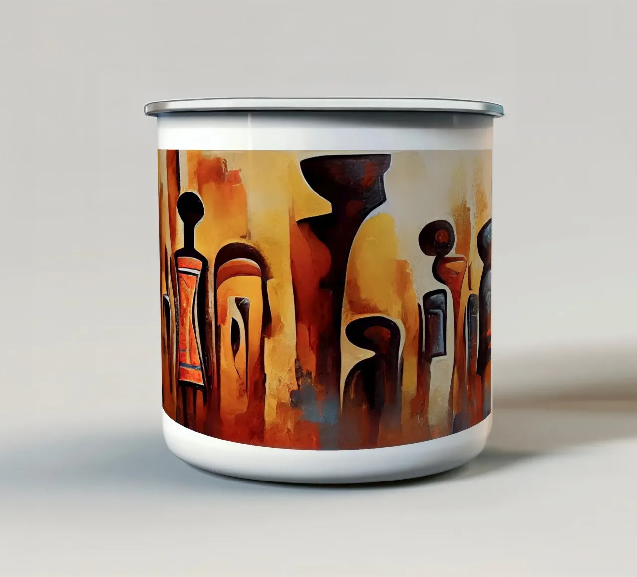 Arte da parete di Imagine tazza in smalto da Imagine