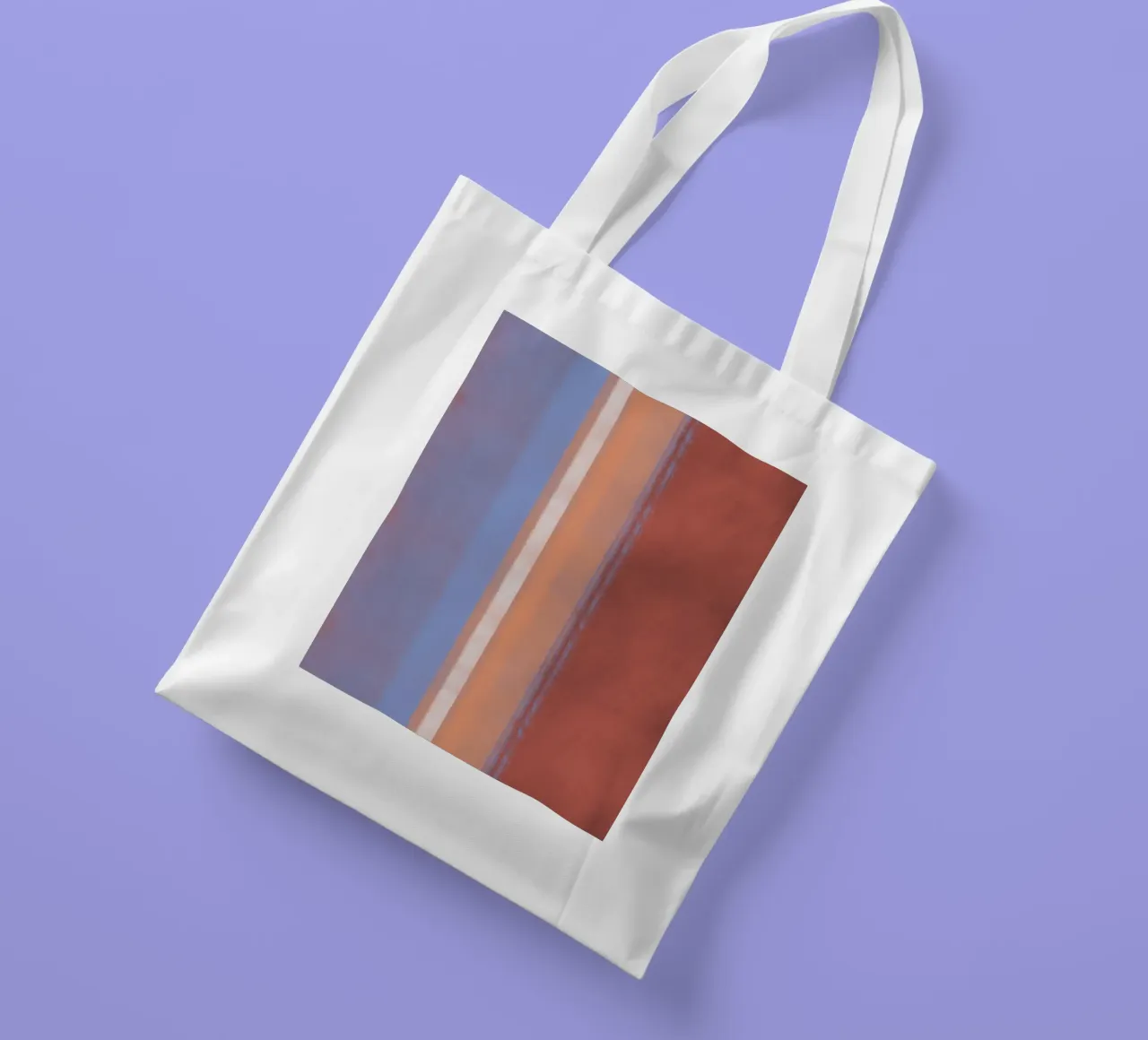 Colore verticale minimo 02 borsa in juta da Little Dean