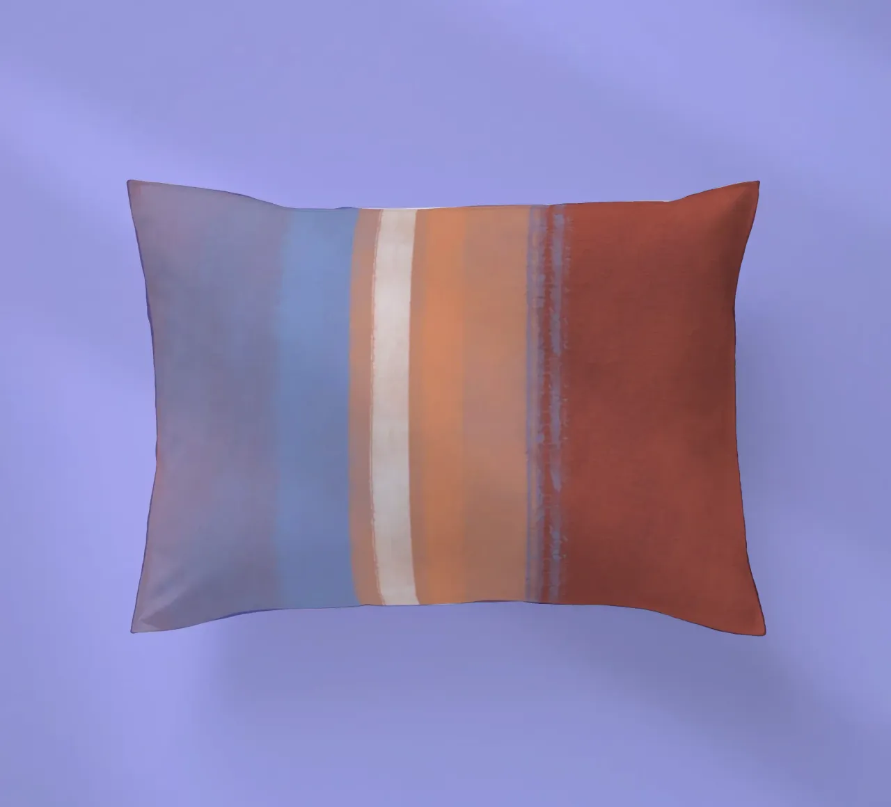 Colore verticale minimo 02 cuscino da Little Dean