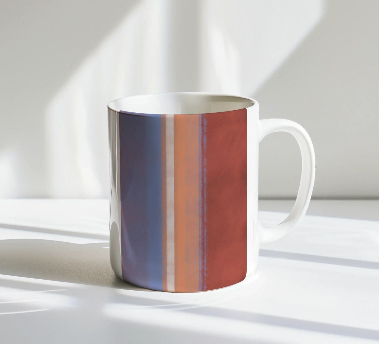 Colore verticale minimo 02 tazza in ceramica da Little Dean