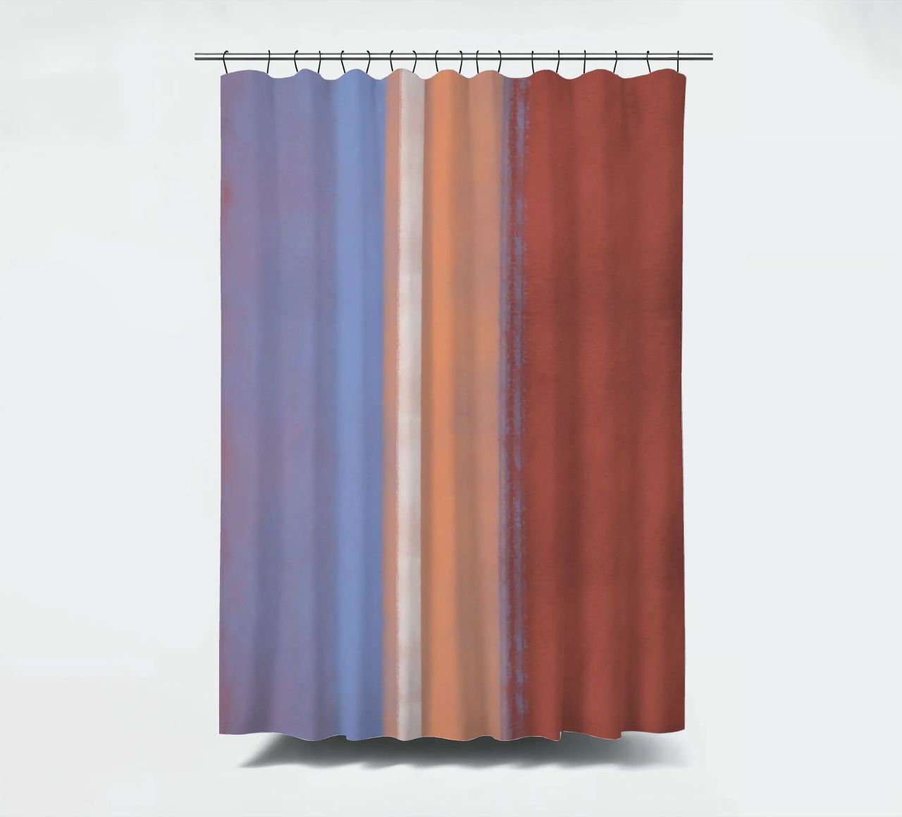 Colore verticale minimo 02 tenda da doccia da Little Dean