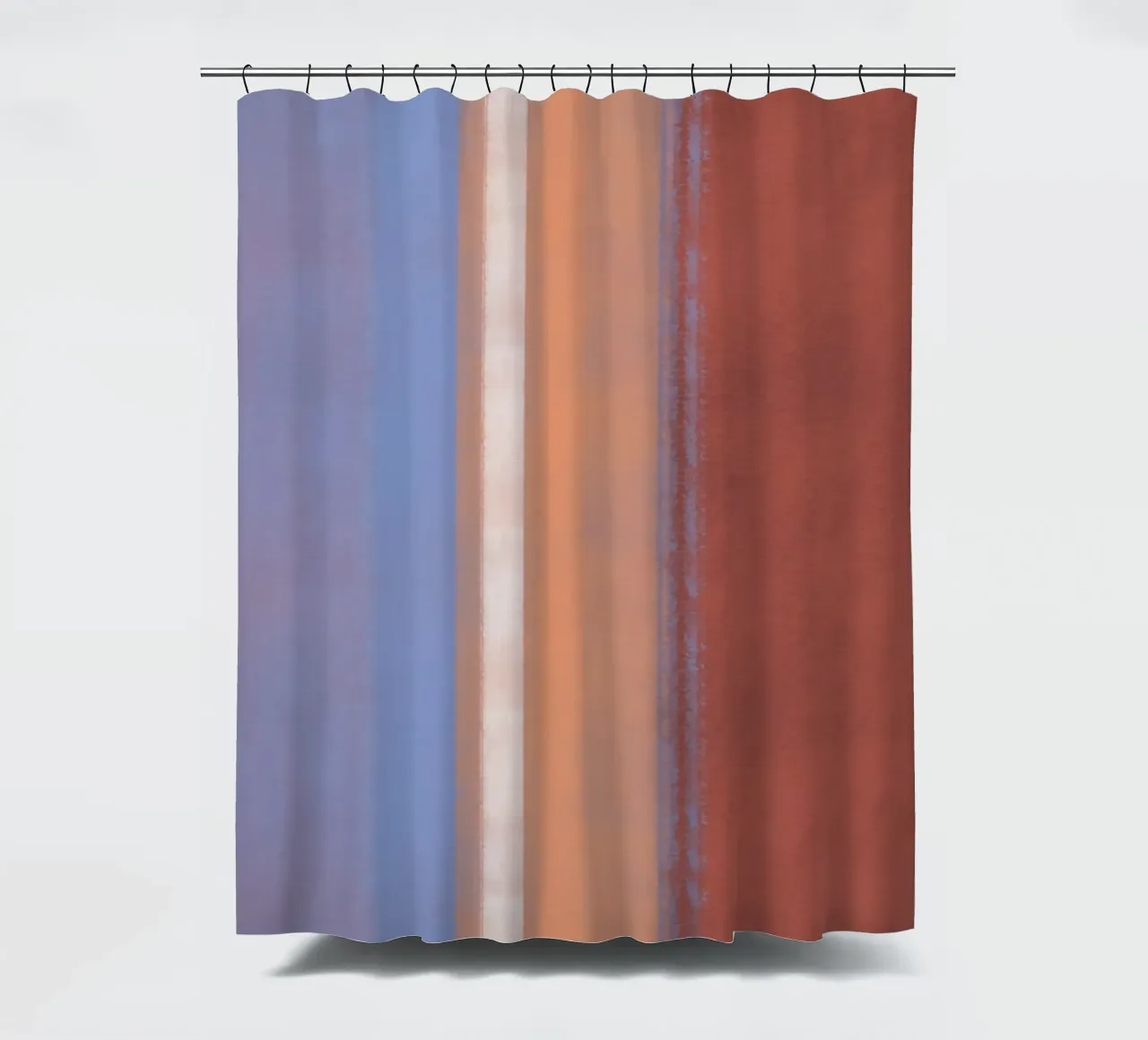 Colore verticale minimo 02 tenda da doccia da Little Dean