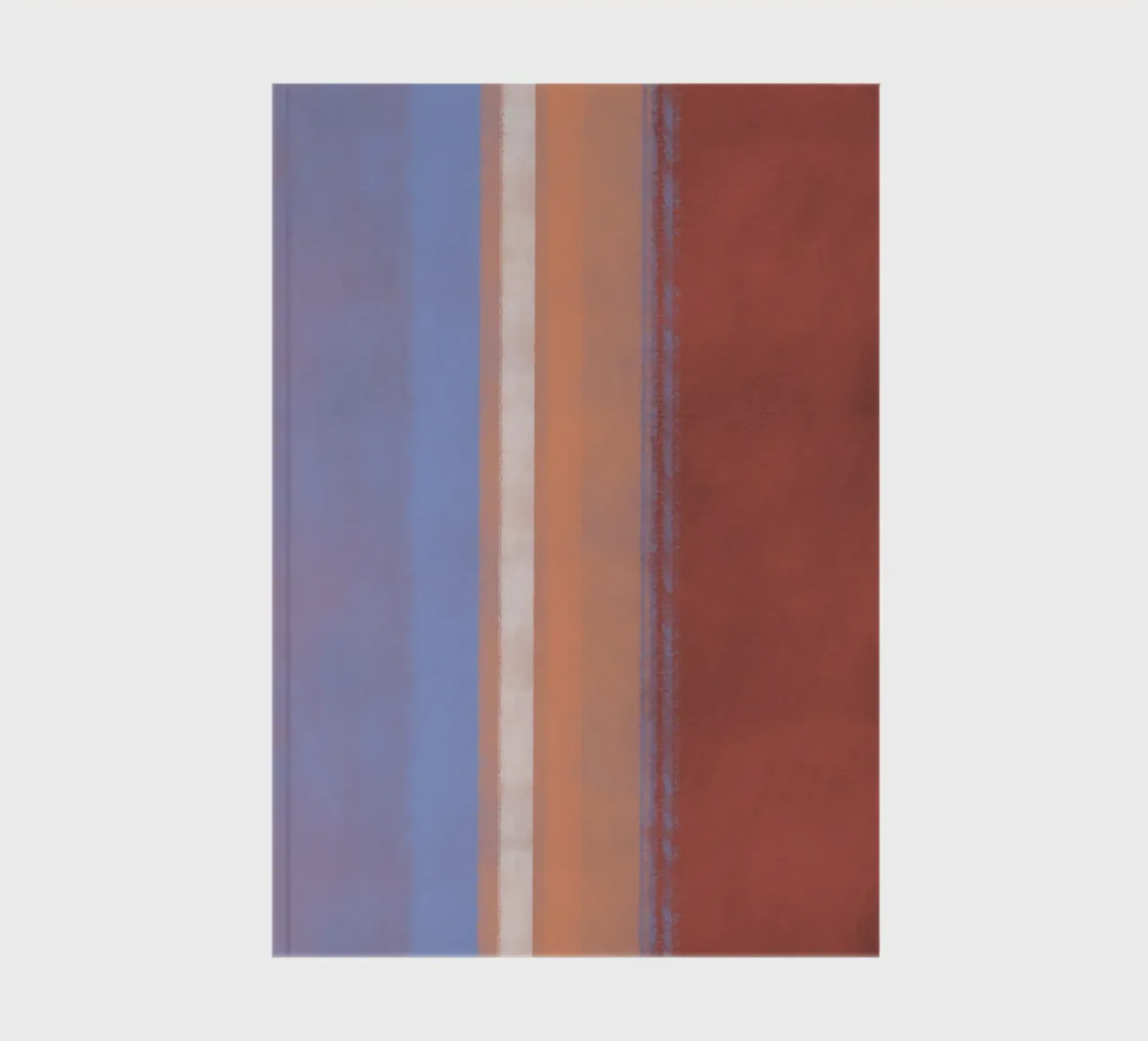 Minimal vertical color 02 notebook by Little Dean