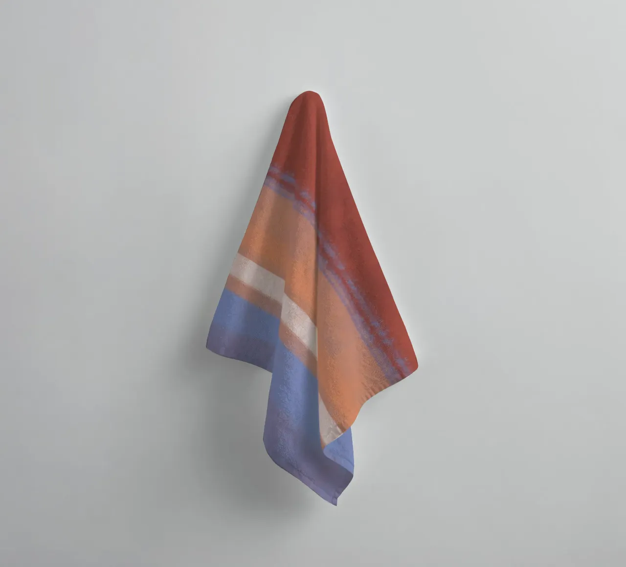 Couleur verticale minimale 02 serviette de bain de Little Dean