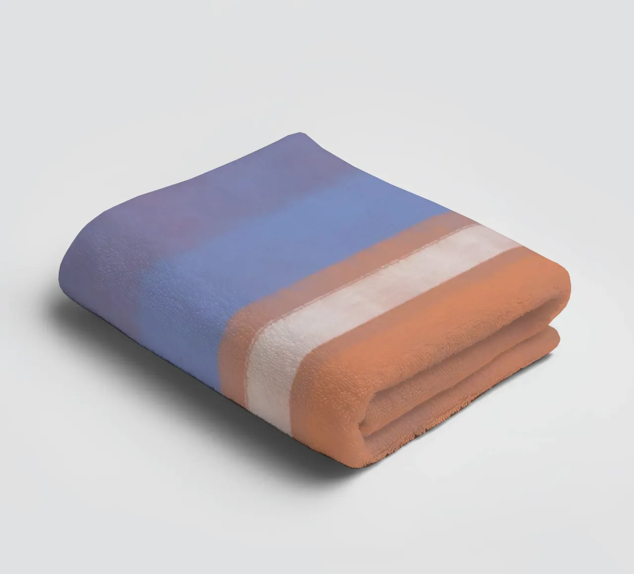 Minimal vertical color 02 towel by Little Dean
