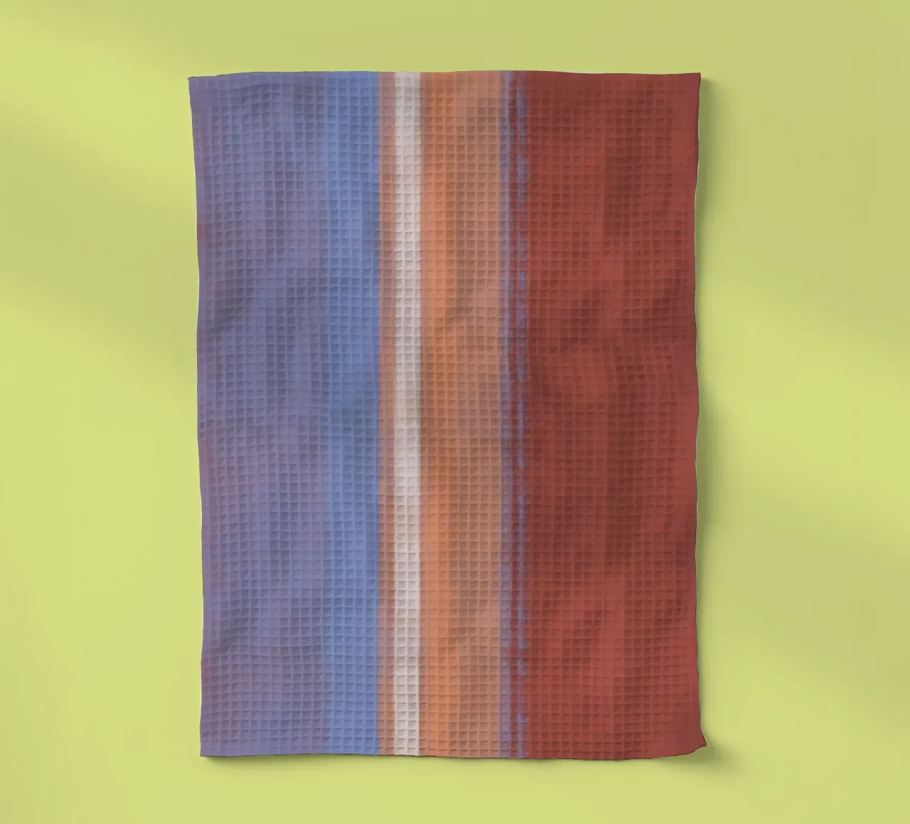 Minimal vertical color 02 tea towel by Little Dean