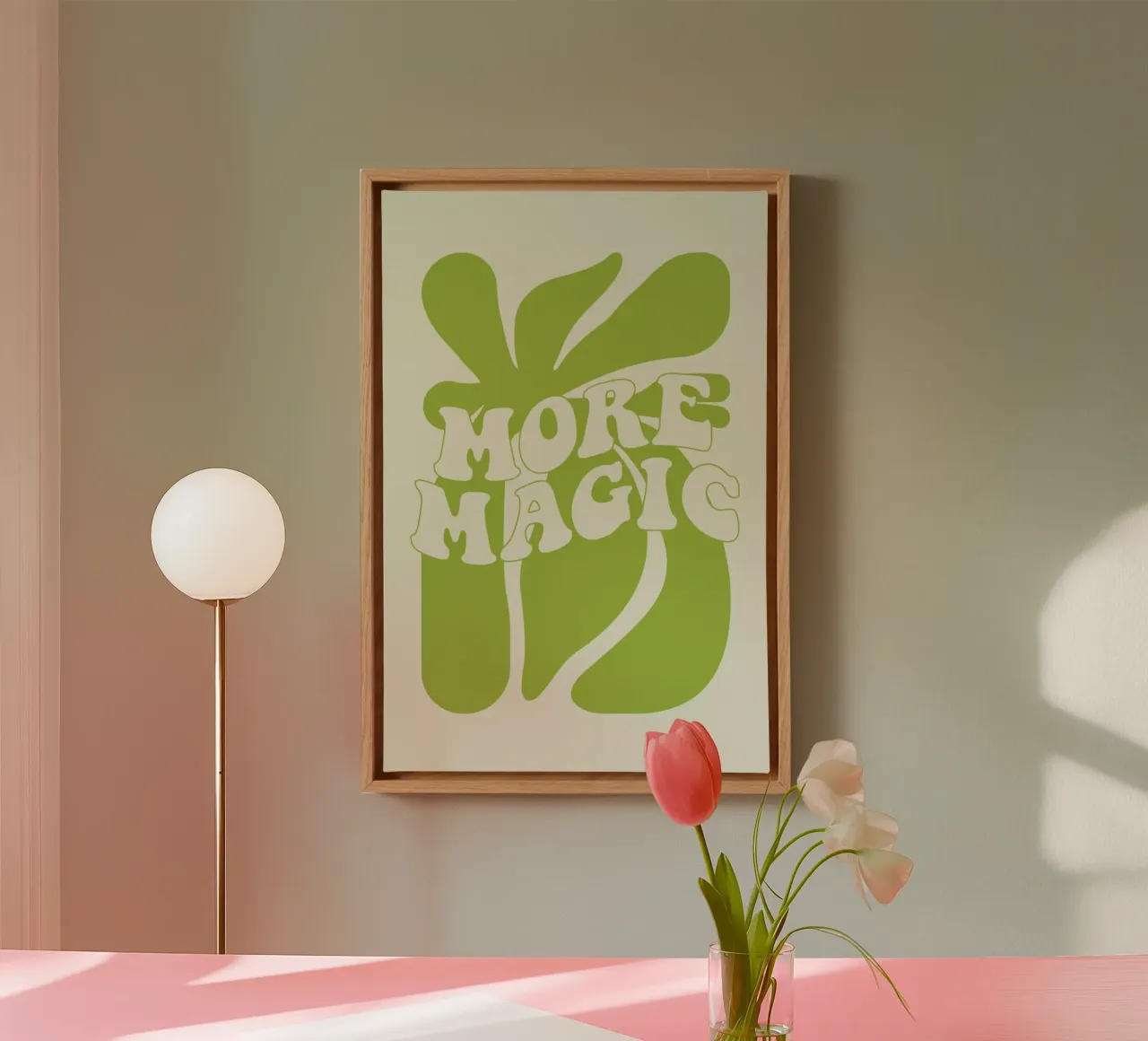 More Magic tela con Cornice a cassetta da Studio One
