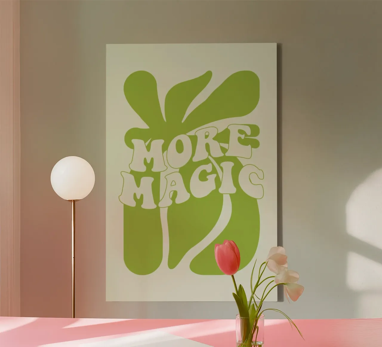 More Magic tela con Cornice a cassetta da Studio One