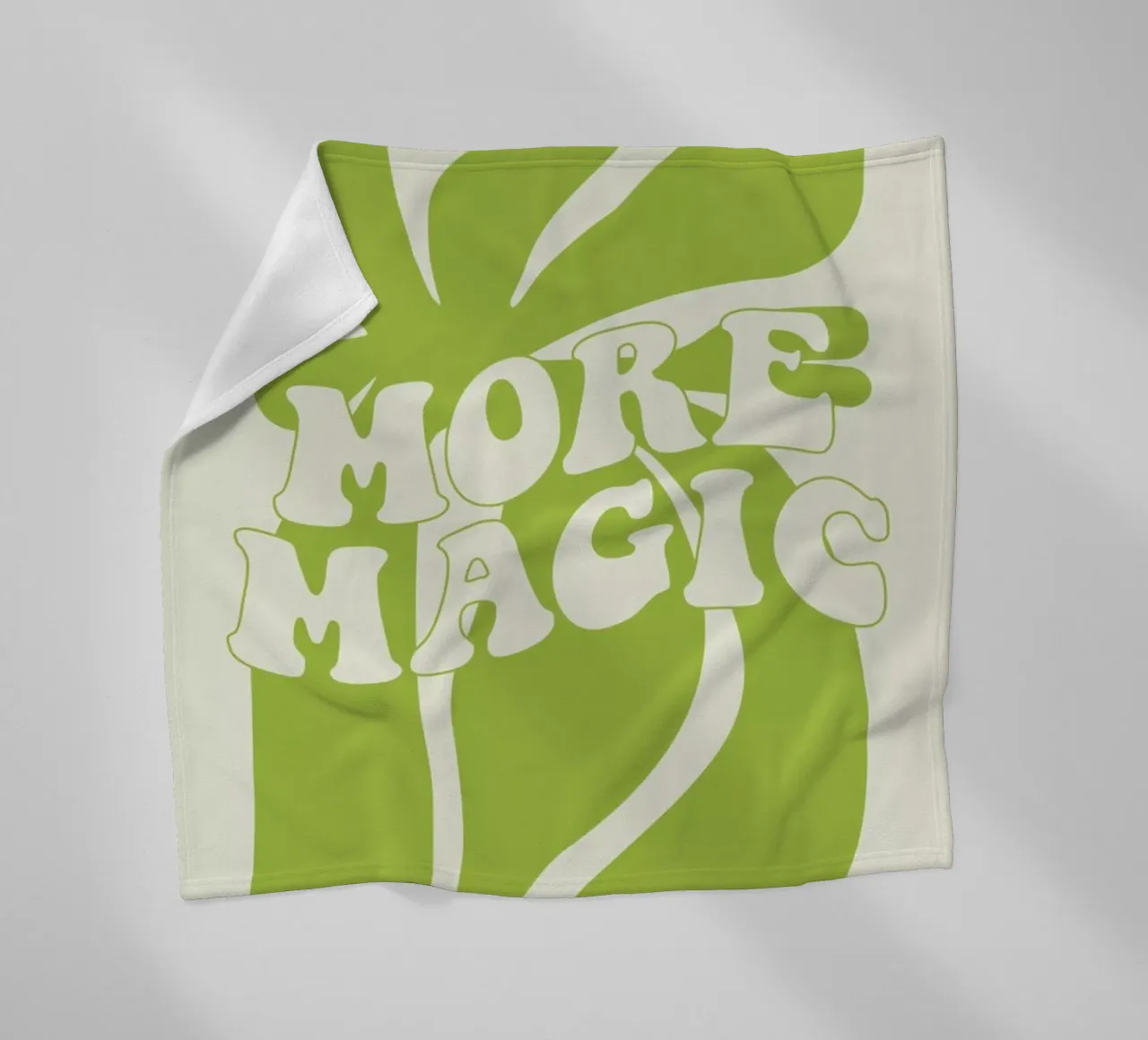 More Magic fleece blanket by Studio One