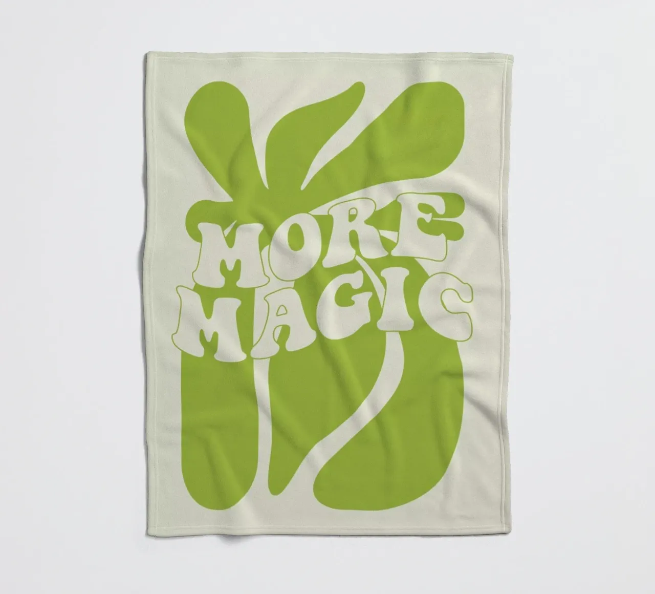 More Magic fleece blanket by Studio One