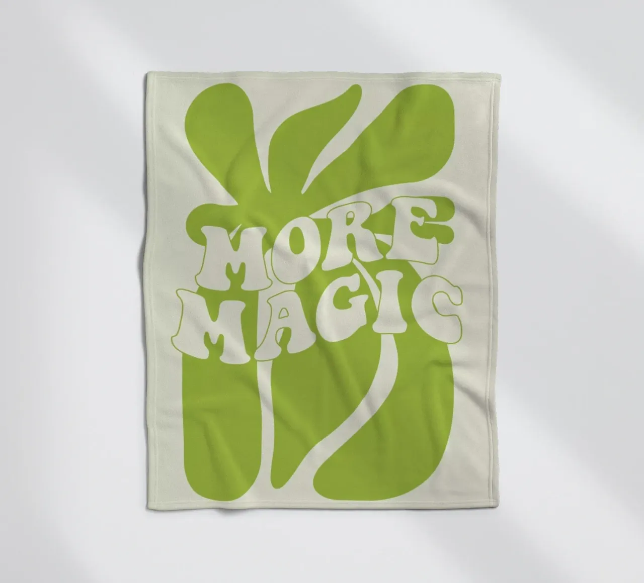 More Magic fleece blanket by Studio One