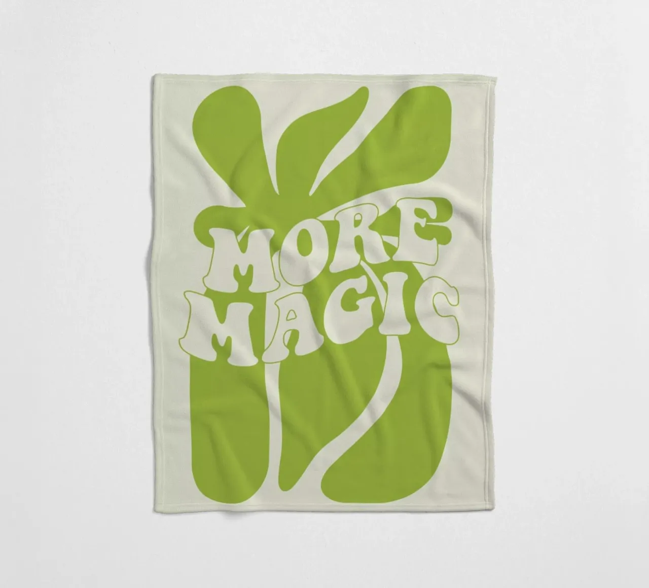 More Magic fleece blanket by Studio One