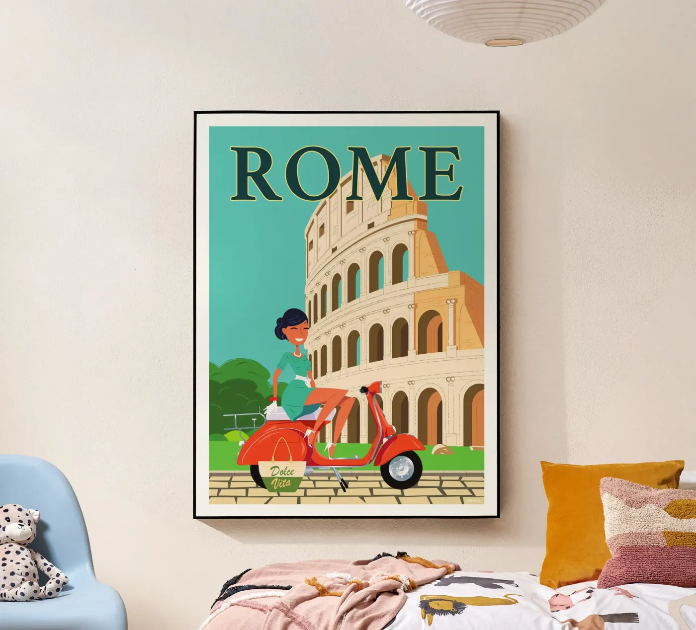 Rome acryl van Raphaël Delerue