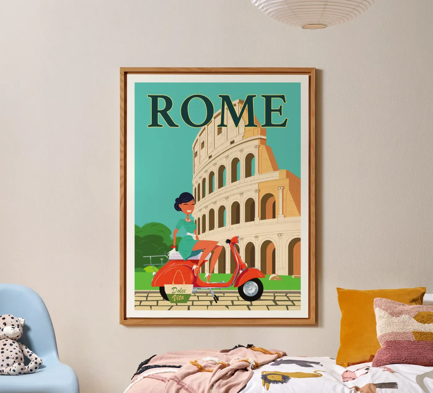 Rome forex plate by Raphaël Delerue