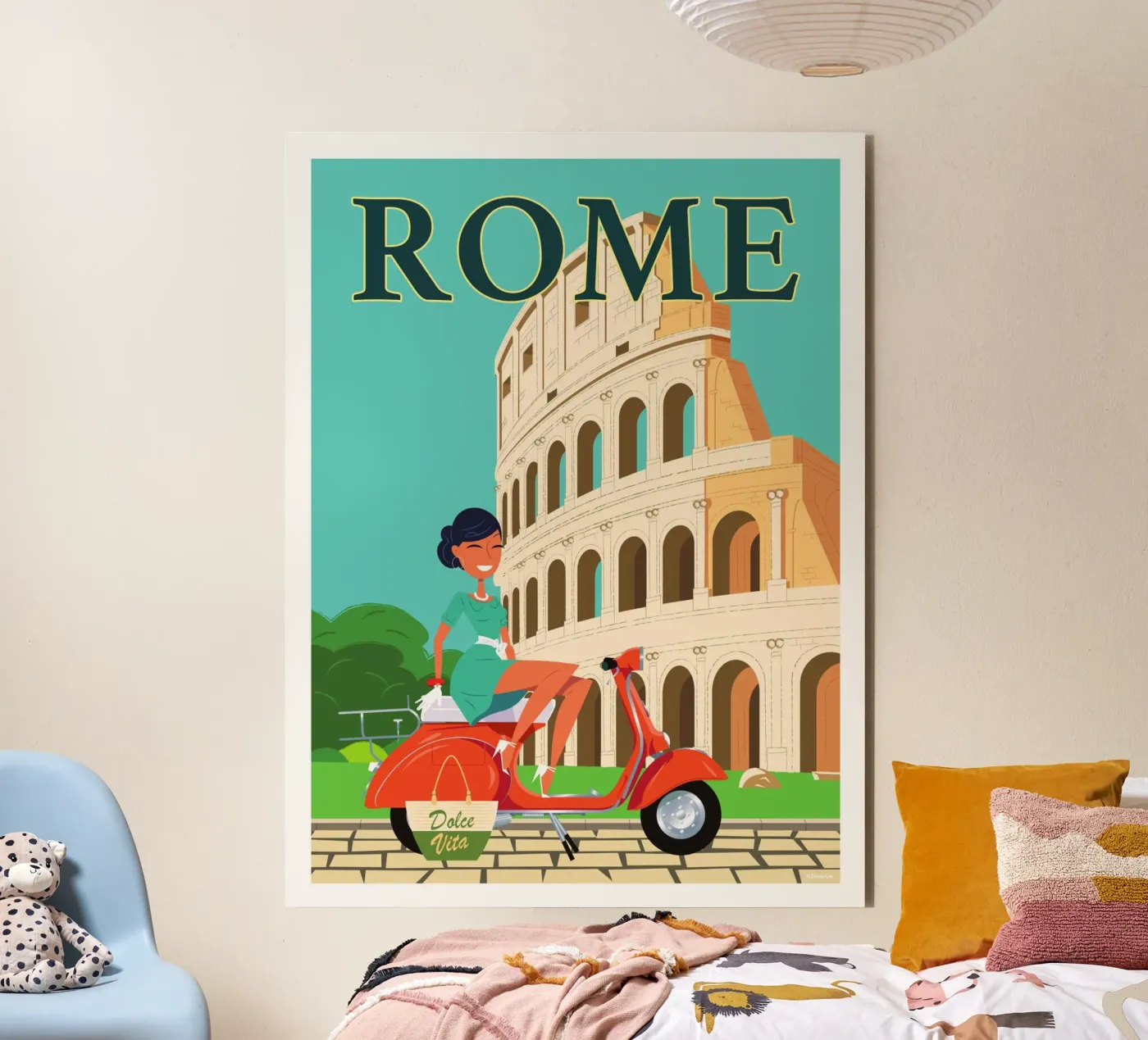 Rome forex plate by Raphaël Delerue