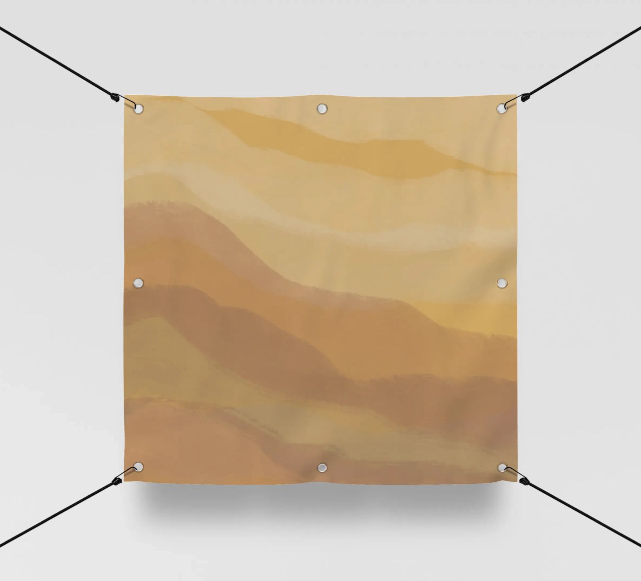 Paesaggio natura gradiente telo in pvc da Little Dean