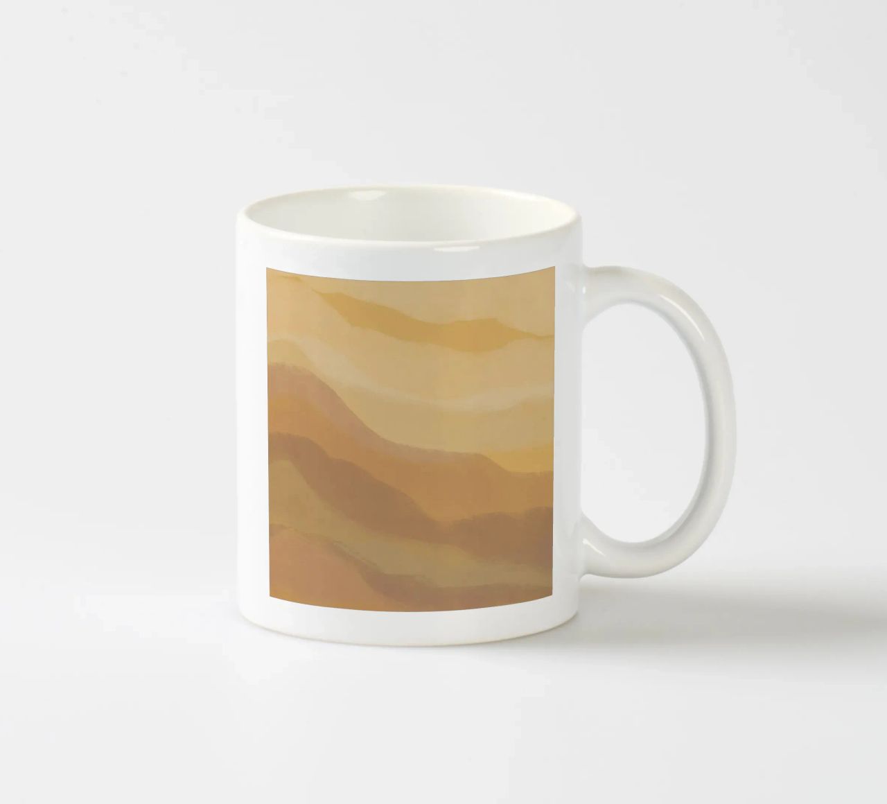 Paesaggio natura gradiente tazza in ceramica da Little Dean