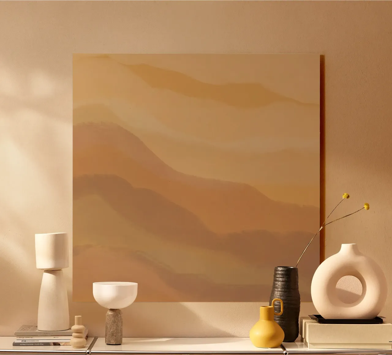 Paesaggio natura gradiente plexiglass da Little Dean
