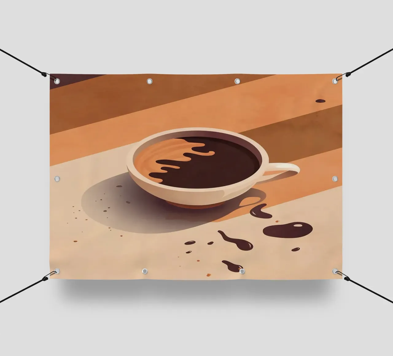 tazza da caffè telo in pvc da Jonathan R NASH